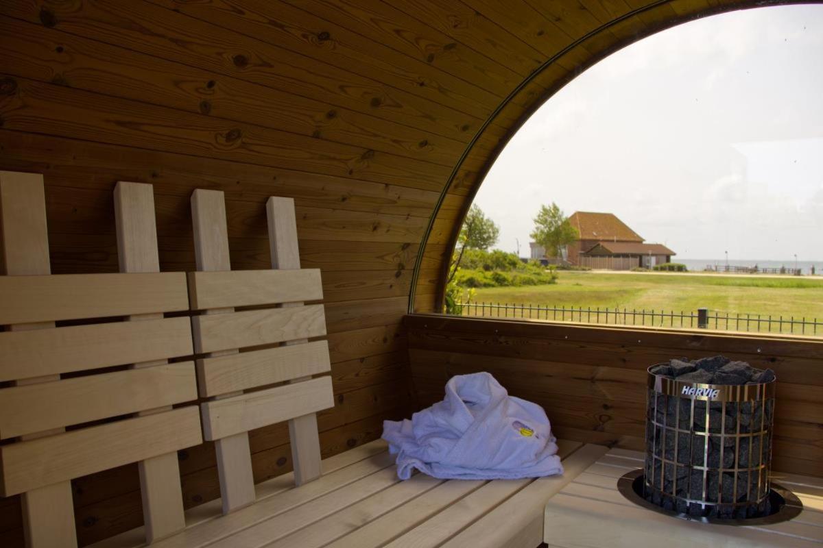 Inselblume 82 - Bungalow Am Suedstrand Mit Meerblick Burgtiefe auf Fehmarn Eksteriør billede
