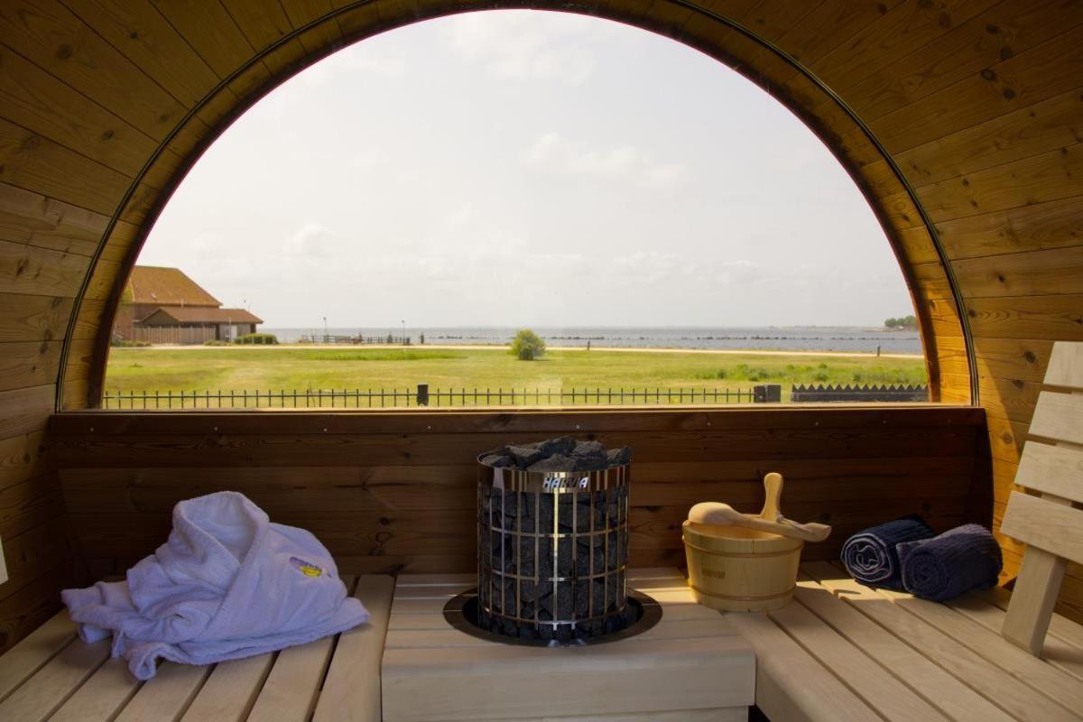 Inselblume 82 - Bungalow Am Suedstrand Mit Meerblick Burgtiefe auf Fehmarn Eksteriør billede