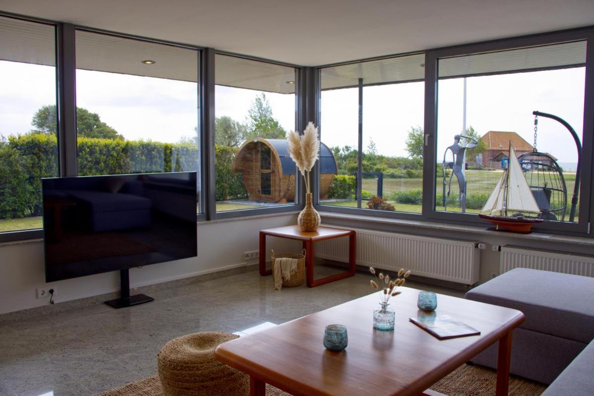 Inselblume 82 - Bungalow Am Suedstrand Mit Meerblick Burgtiefe auf Fehmarn Eksteriør billede